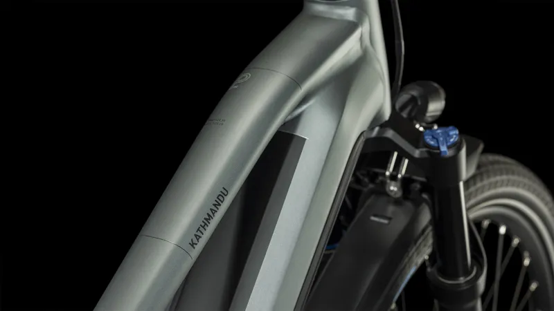 Cube Kathmandu Trapeze Hybrid Pro 750 Electric Bike 2025 in Flash Grey-1