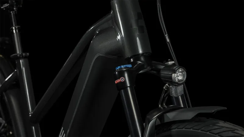 Cube Kathmandu Trapeze Hybrid EXC 750 Electric Bike 2025 in Grey/Silver-4