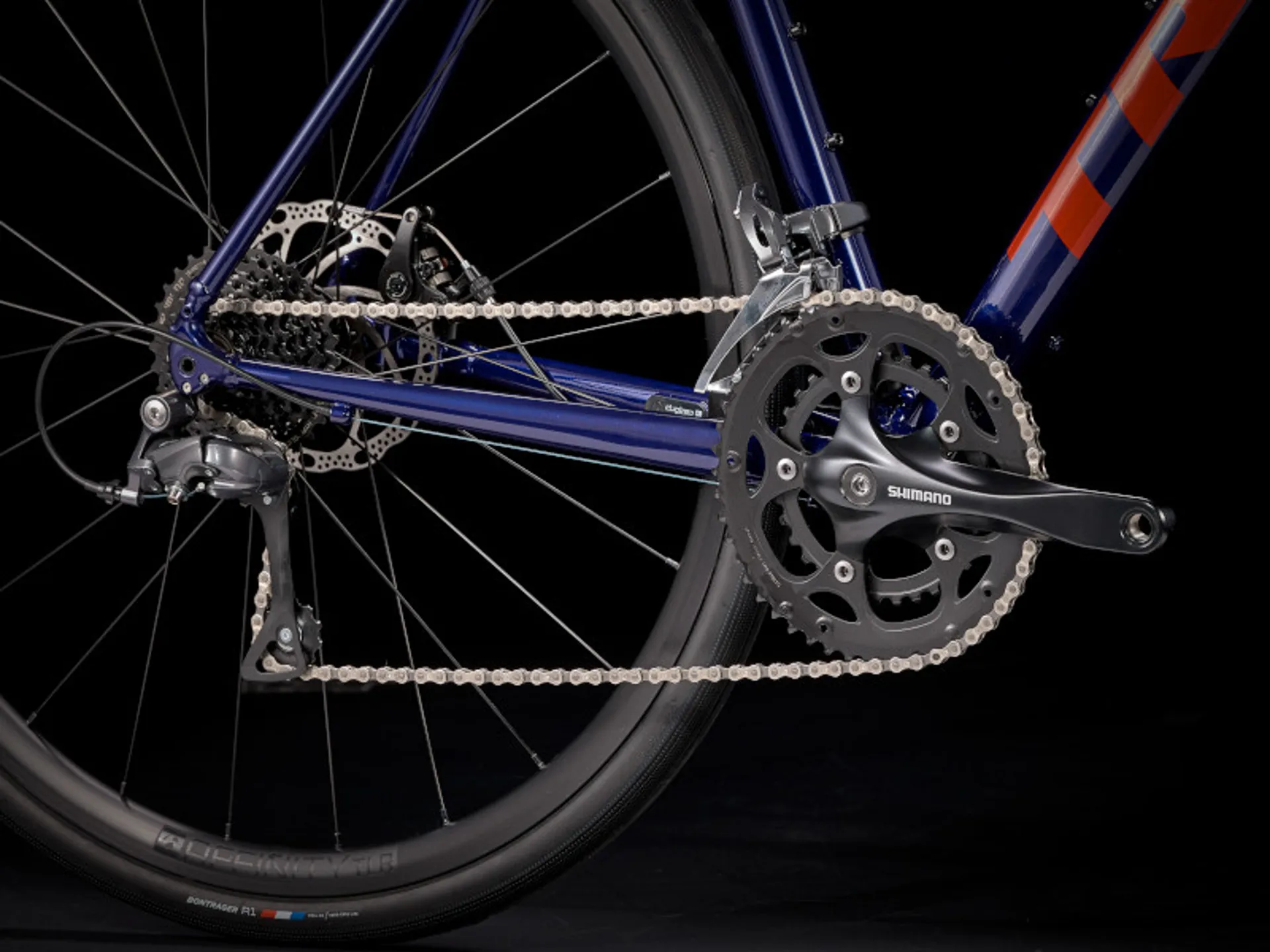 Trek Domane AL Disc Sportive Road Bike 2021 in Purple Abyss