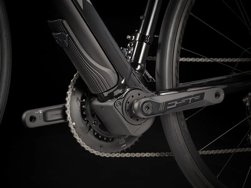 Trek Domane+ ALR Electric Road Bike 2022 in Voodoo Trek Black -1