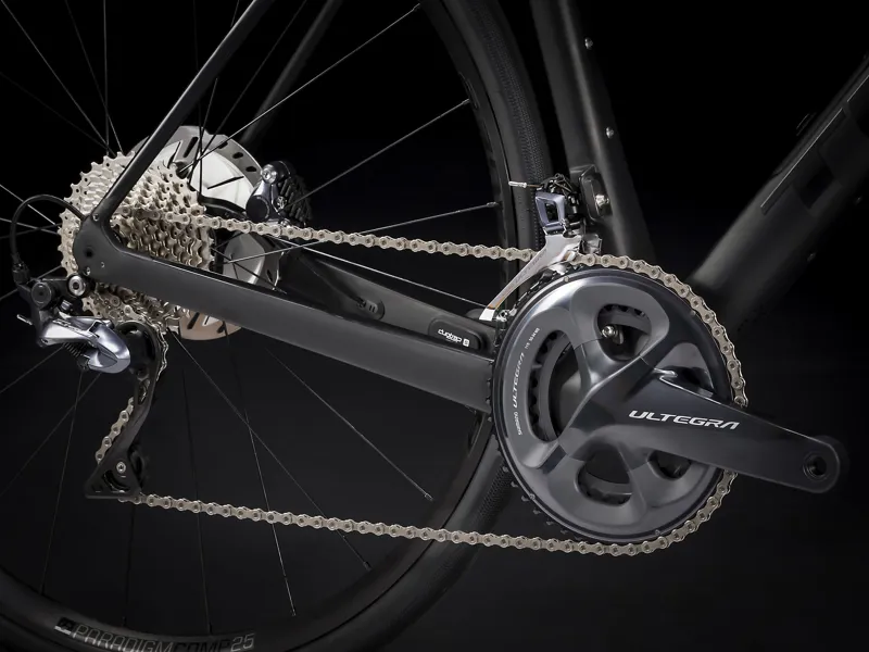 Trek Domane SL 6 Disc Carbon Road Bike 2021 in Black-2