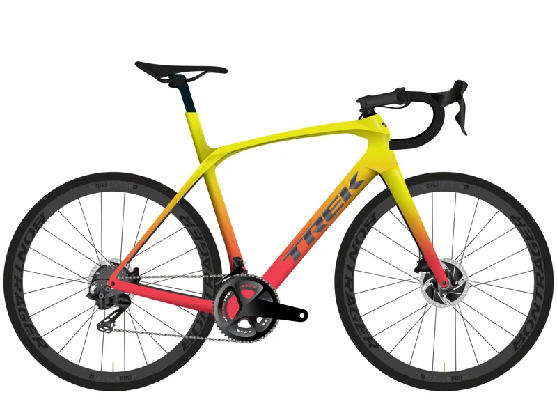 Trek Domane SLR 7 Carbon Road Bike 2023 in Yellow