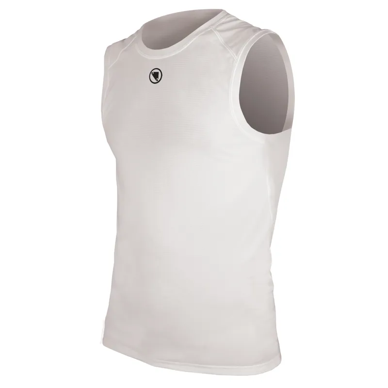 Endura Translite Sleeveless Baselayer in White