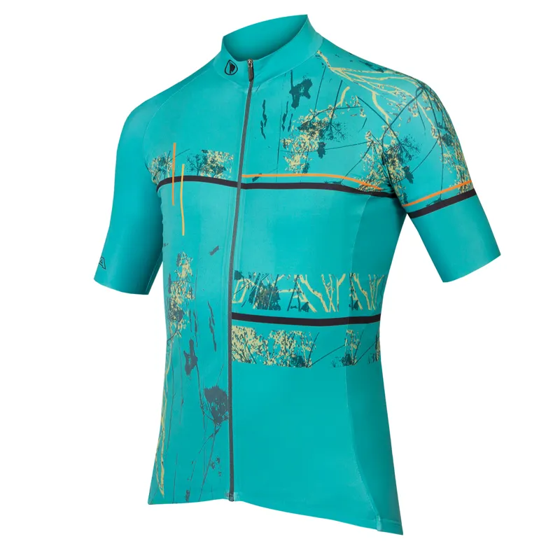 Endura Outdoor Trail Short Sleeve Jersey in LTD Aqua