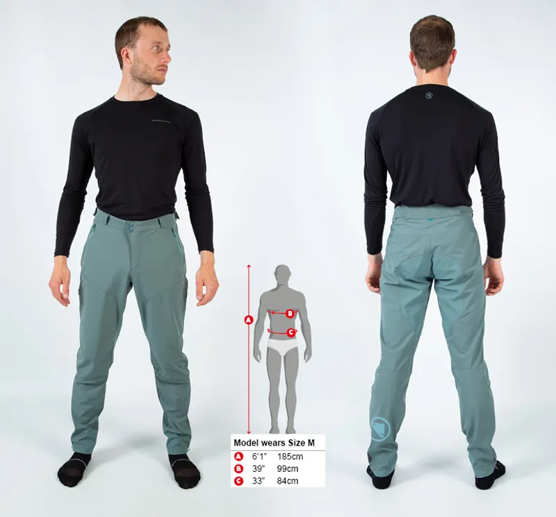 Endura MT500 Spray Trouser in Moss -2