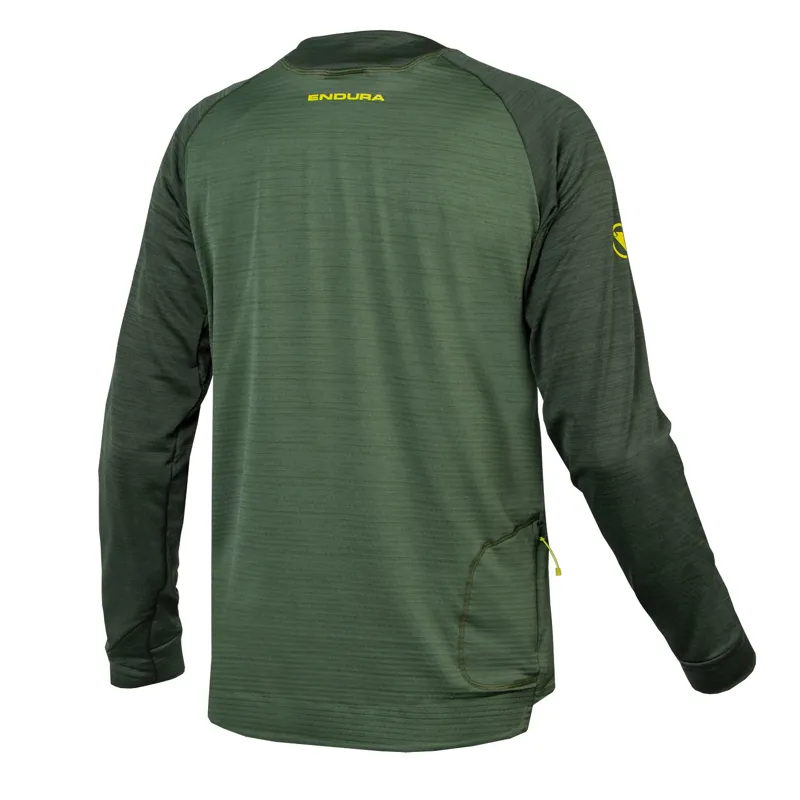 Endura Singletrack Fleece in Estate Green -1
