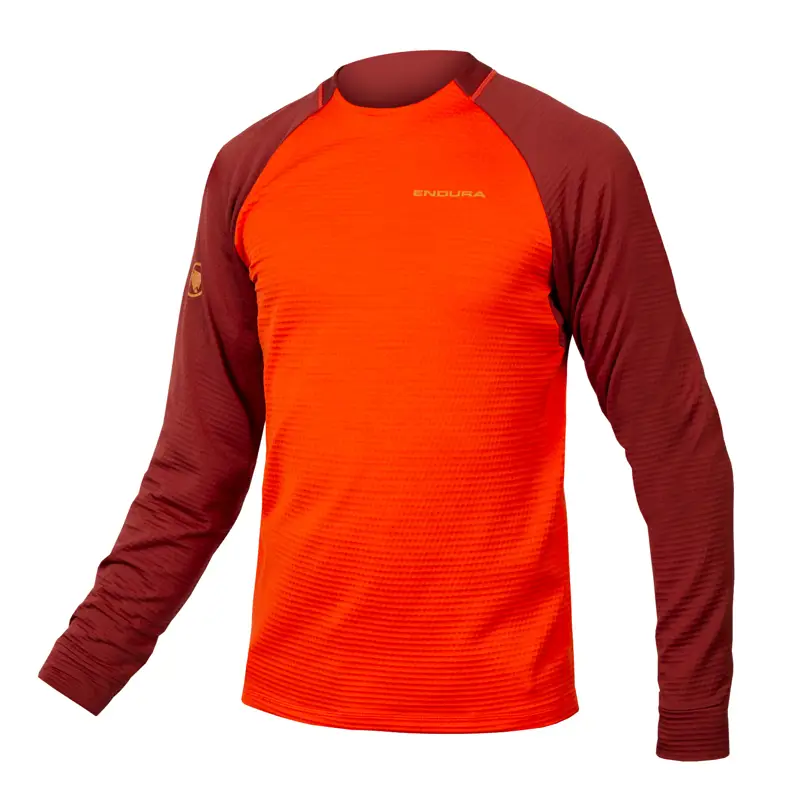 Balfes Bikes Endura Singletrack Fleece in Paprika | Free postage over £30, £10 off first order, price match & 0% finance.