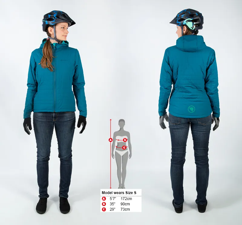 Endura Womens Hummvee Flipjak in PacificBlue -2