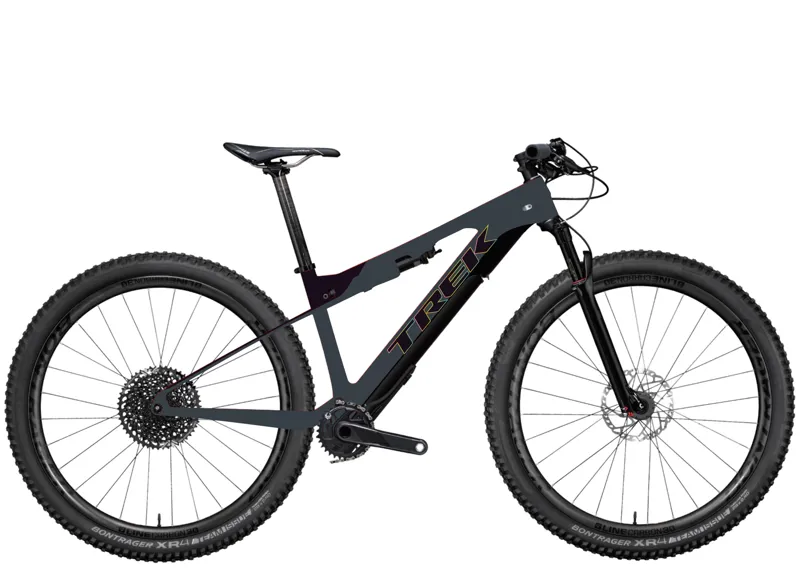 Trek E-Caliber 9.8 XT Project One Electric Mountain Bike 2022 in Blue