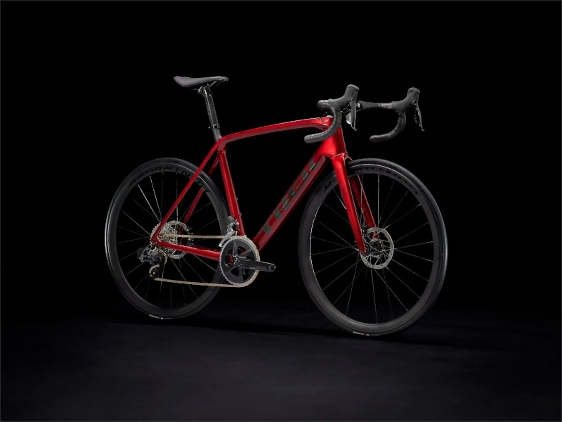 Trek Emonda SL eTap Carbon Road Bike 2022 in Crimson and Trek Black