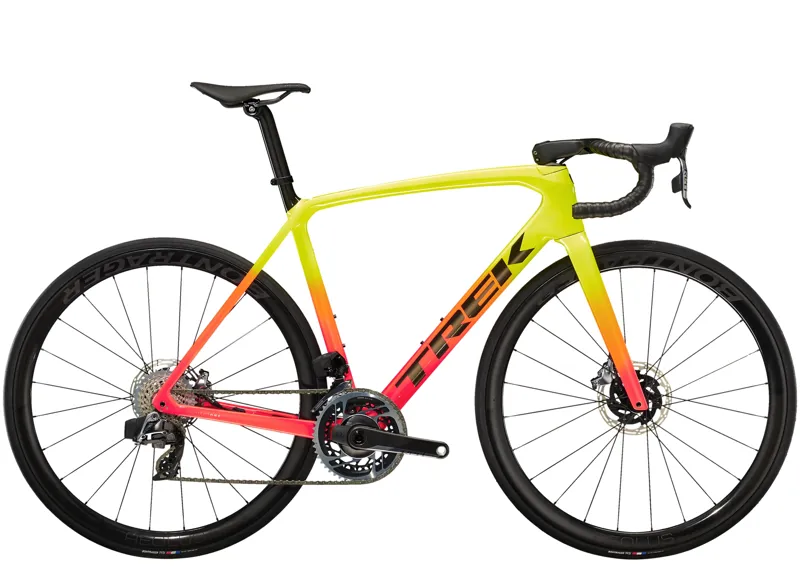 Trek Emonda SLR 9 eTap Carbon Road Bike 2023 in Yellow