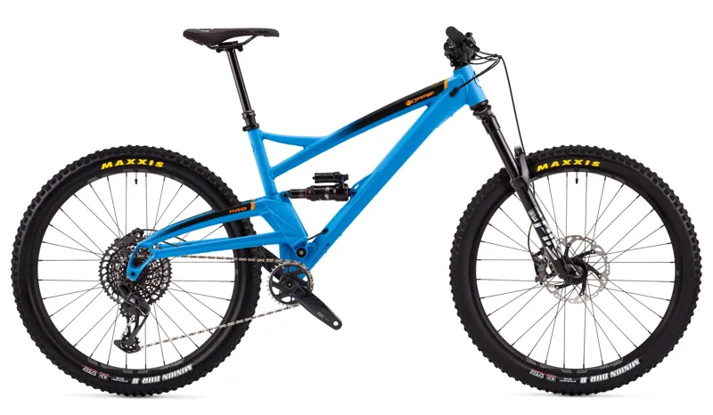 Orange Five Evo RS Full Suspension Mountain Bike 2021 in Sparks Blue