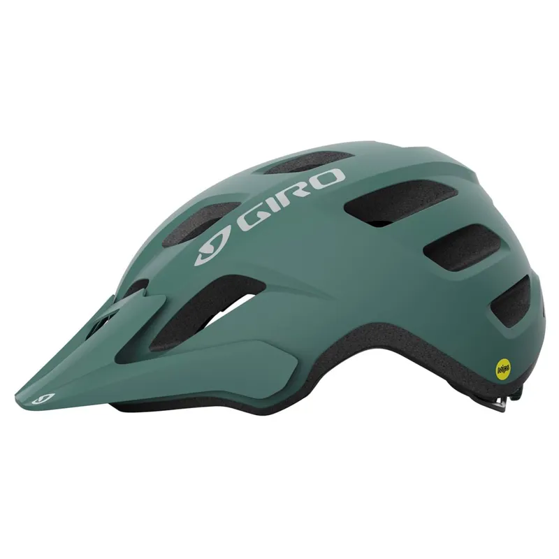 Giro Fixture MIPS Helmet 2021 in Grey/Green Unisize 54- 61cm-1