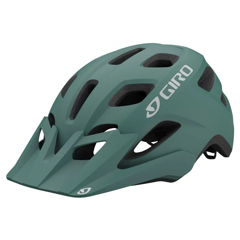Giro Fixture Helmet 2021 in Grey/Green Unisize 54- 61cm