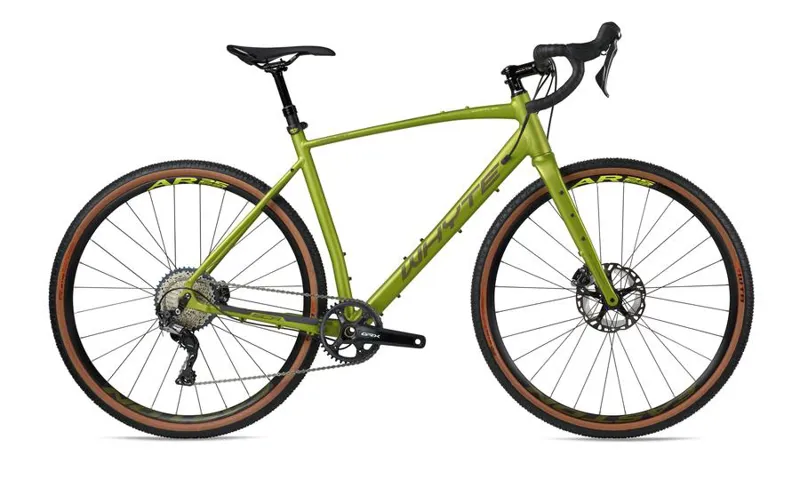 Whyte Gisburn V3 Gravel Road Bike 2021 in Matt Olive and Lime