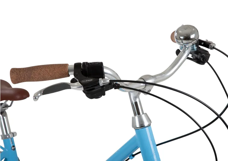 Forme Hartington A21 Womens Hybrid Bike 2023 in Blue-3