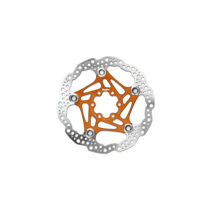 Balfes Bikes Hope Floating Disc 6 Bolt 160mm Rotor in Orange | Free postage over £30, £10 off first order, price match & 0% finance.