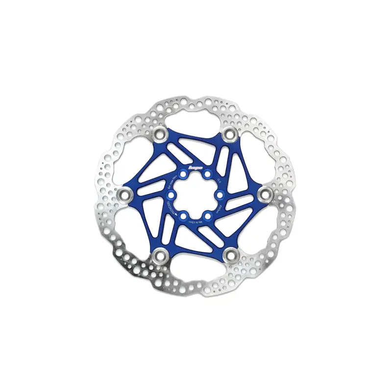 Balfes Bikes Hope Floating Disc 6 Bolt 183mm Rotor in Blue | Free postage over £30, £10 off first order, price match & 0% finance.