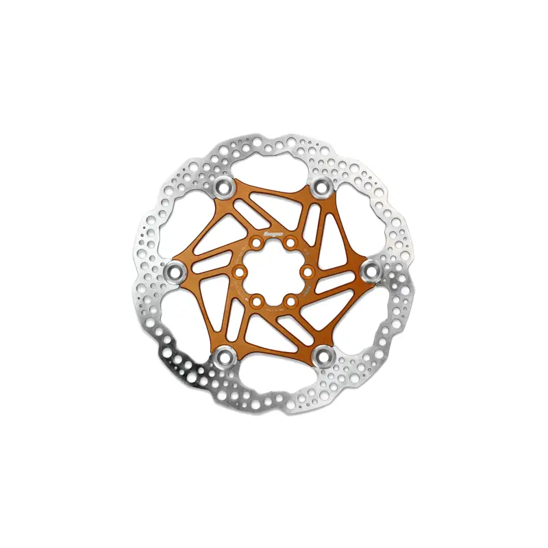 Balfes Bikes Hope Floating Disc 6 Bolt 183mm Rotor in Orange | Free postage over £30, £10 off first order, price match & 0% finance.