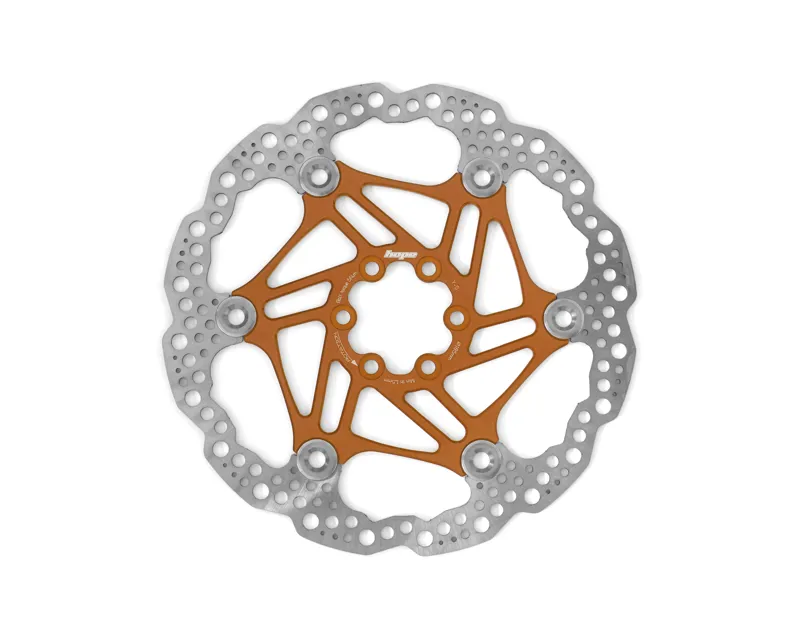 Hope Floating Disc 6 Bolt 185mm Rotor in Orange