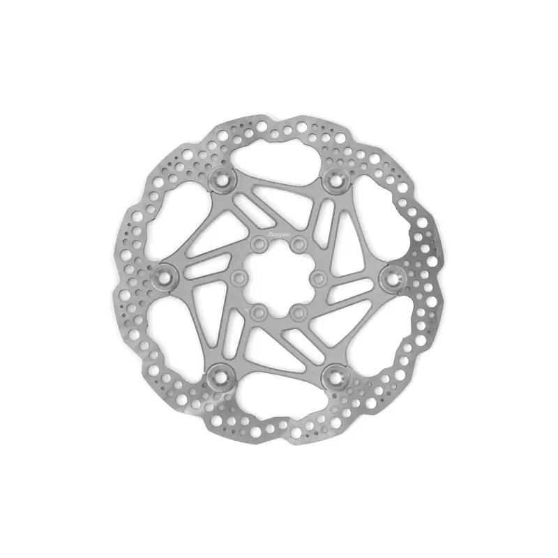 Balfes Bikes Hope Floating Disc 6 Bolt 185mm Rotor in Silver | Free postage over £30, £10 off first order, price match & 0% finance.
