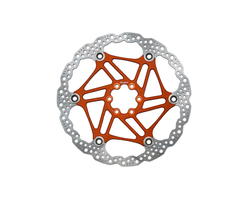 Hope Floating Disc 6 Bolt 200mm Rotor in Orange