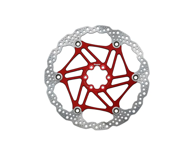Hope Floating Disc 6 Bolt 200mm Rotor in Red