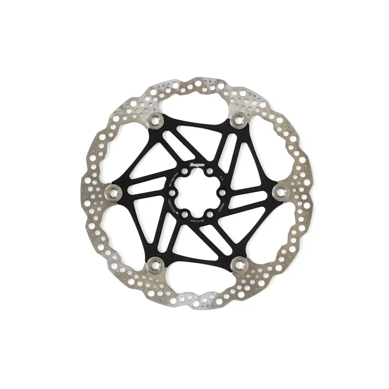 Balfes Bikes Hope Floating Disc 6 Bolt 205mm Rotor in Black | Free postage over £30, £10 off first order, price match & 0% finance.
