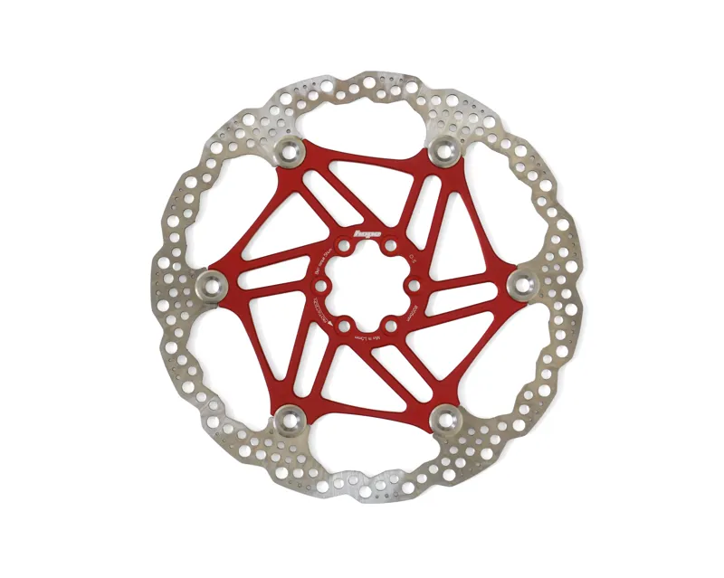 Hope Floating Disc 6 Bolt 205mm Rotor in Red