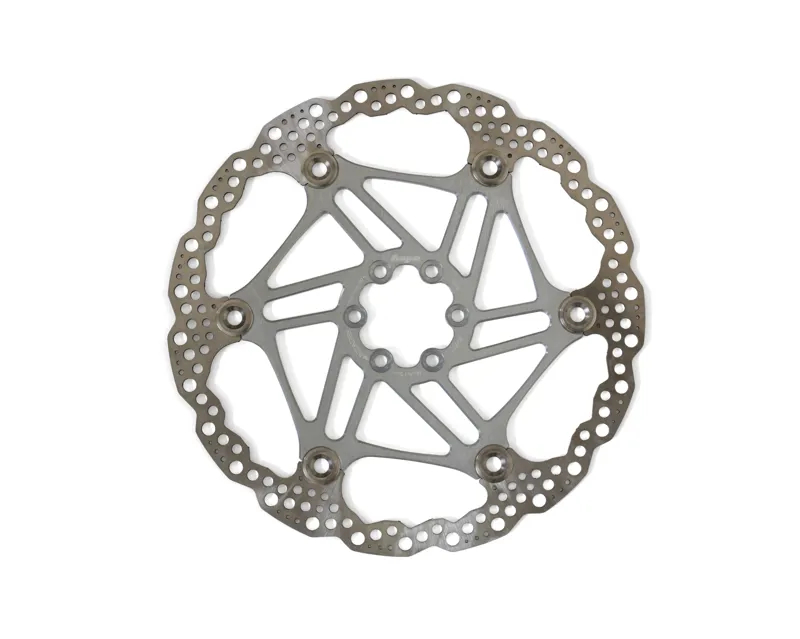 Hope Floating Disc 6 Bolt 205mm Rotor in Silver