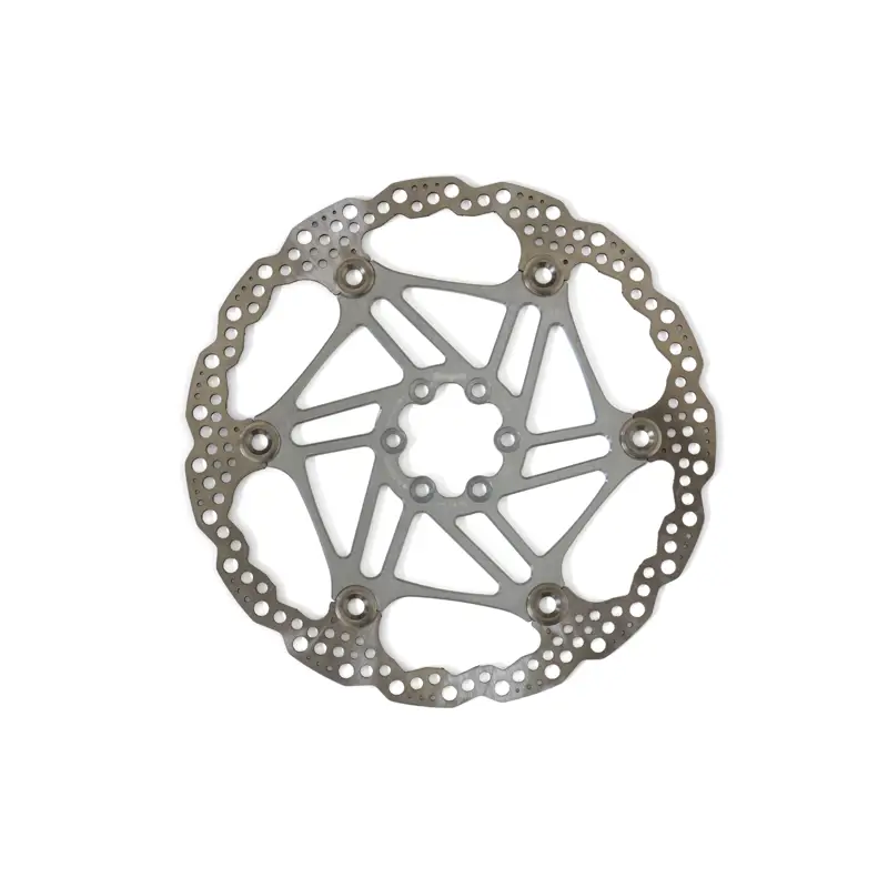 Balfes Bikes Hope Floating Disc 6 Bolt 205mm Rotor in Silver | Free postage over £30, £10 off first order, price match & 0% finance.
