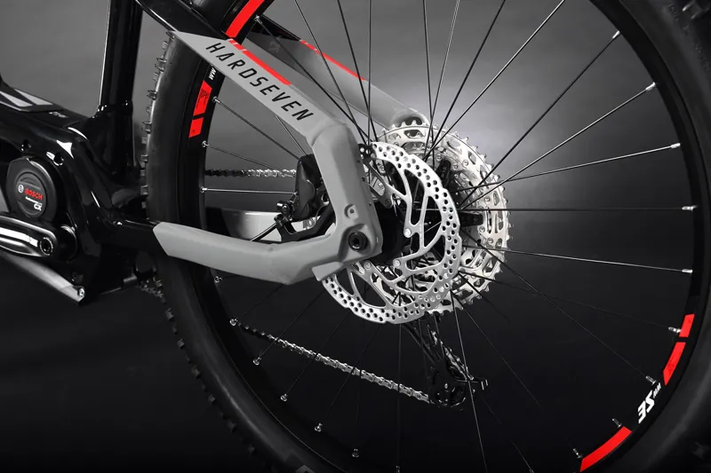 Haibike Hardseven 9 i625wh Gb 4 Electric Mountain Bike 2022 in Grey-2