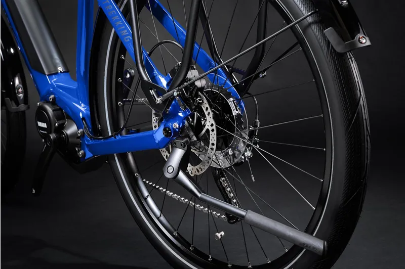 Haibike Trekking 4 Low i500wh Electric Hybird Bike 2022 in Blue-3