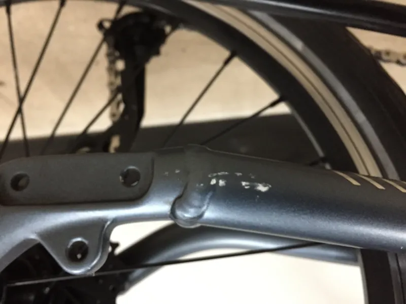 EX-DISPLAY Tern BYB P8 Folding Bike 20 inch Wheels 8 Speed 2022 in Blue-3