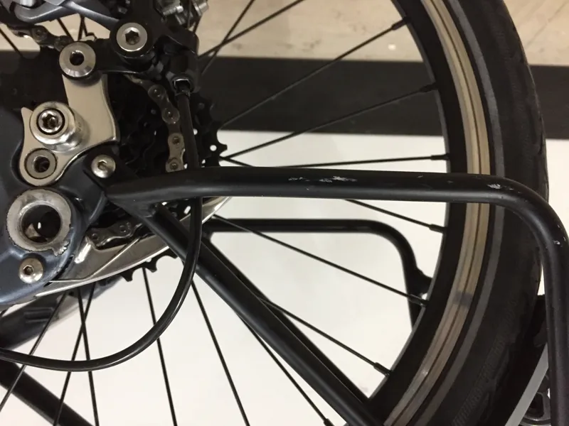 EX-DISPLAY Tern BYB P8 Folding Bike 20 inch Wheels 8 Speed 2022 in Blue-5