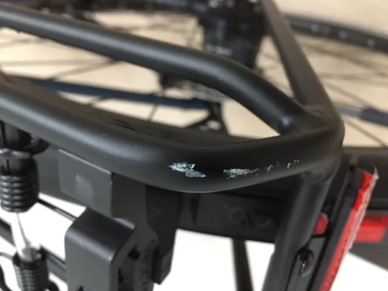 EX-DISPLAY Cube Travel Exc Hybrid Bike Trapeze Frame Medium 2022 in Blue-3