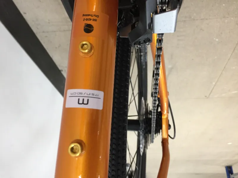 EX-DISPLAY Trek Dual Sport 3 Hybrid Bike Medium 2021 in Factory Orange -4