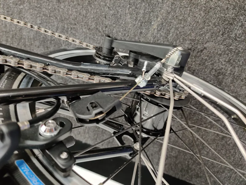 Ex Display Brompton Black Edition Titanium M6L in Flame Lacquer-5