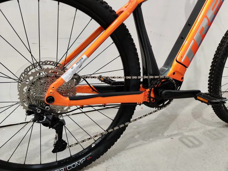 Ex Display Trek Powerfly 4 625w Large in Orange and Grey-2