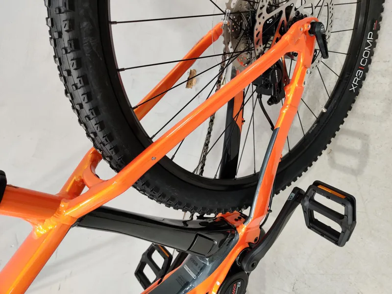 Ex Display Trek Powerfly 4 625w Large in Orange and Grey-3