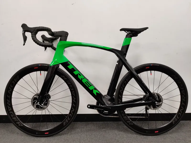 Ex Display Trek Madone SLR Disc Di2 Carbon Road Race Bike 2020 in Black 60cm-1