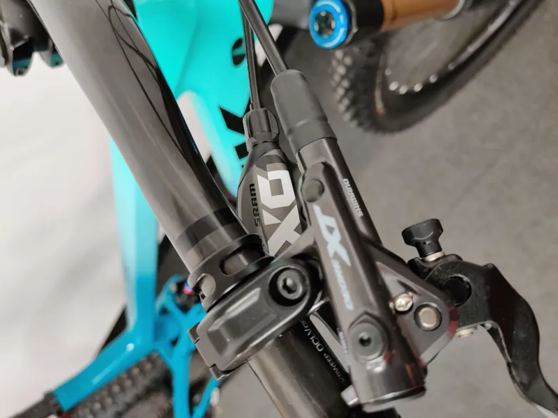 Ex Display Trek Fuel EX 9.9 X01 X-Large Mens Full Suspension MTB Bike 2020 in Green-3