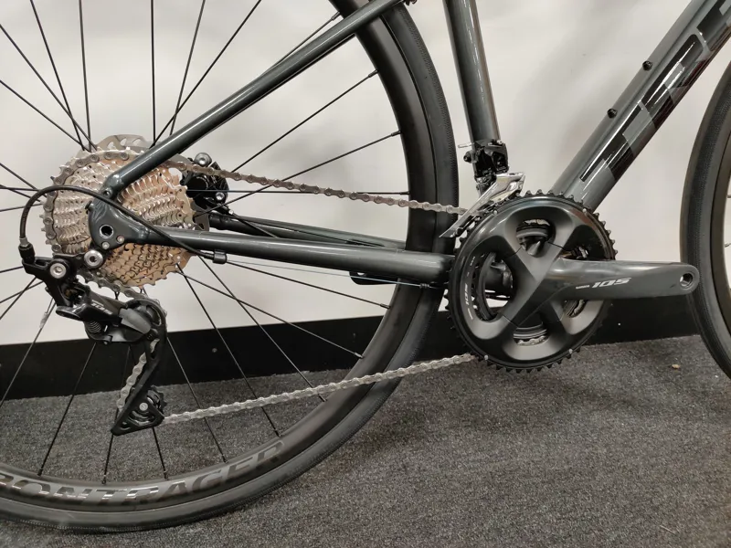 Ex Display Trek Domane AL 5 Disc 44cm Sportive Road Bike in Lithium Grey-1