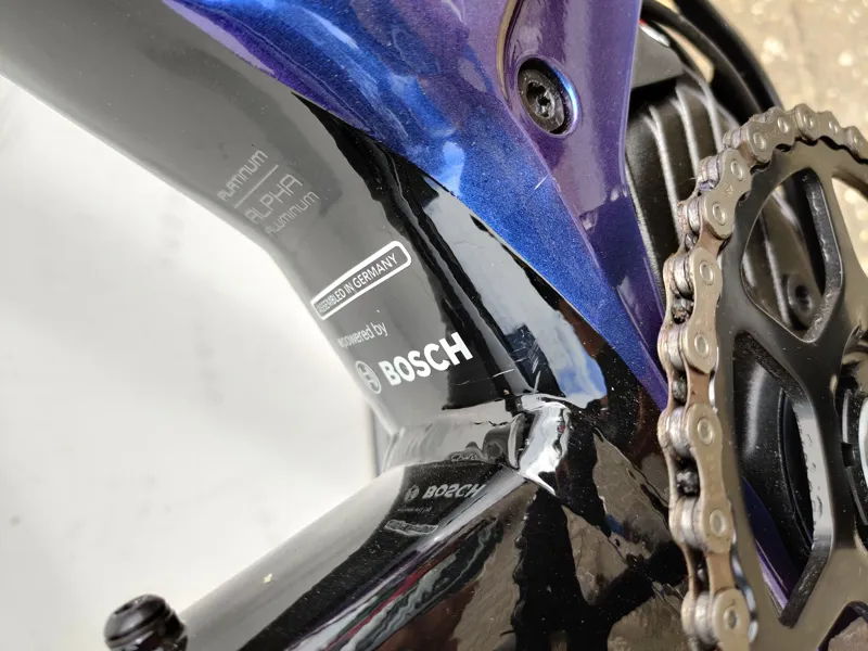 EX-DISPLAY Trek Powerfly 5 EU Large 29 2021 in Purple Flip/Black -2