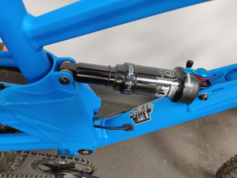 Ex - Demo Orange Five Evo Pro Medium Full Suspension Mountain Bike 2021 in Blue-2