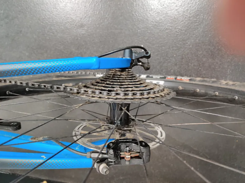 Ex - Demo Orange Five Evo Pro Medium Full Suspension Mountain Bike 2021 in Blue-4