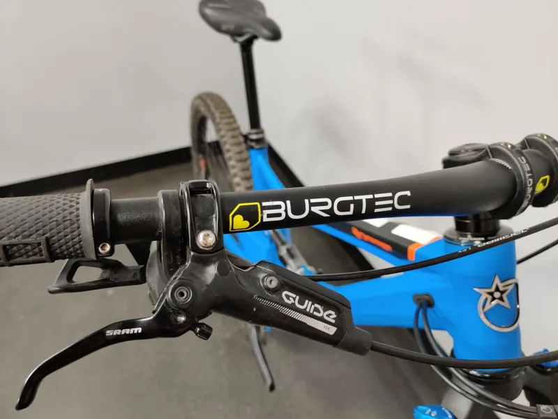 Ex - Demo Orange Five Evo Pro Medium Full Suspension Mountain Bike 2021 in Blue-5