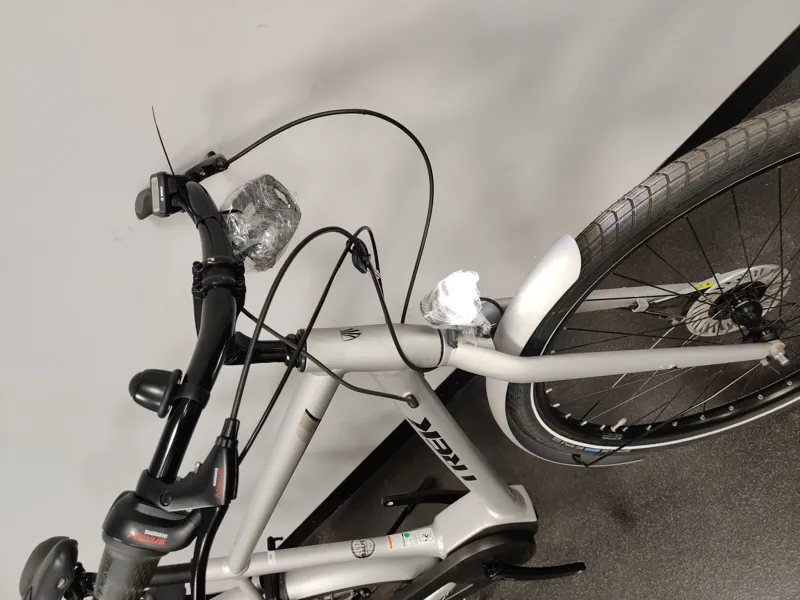 Ex Display Trek Um1+ Men 55 Sl 400Wh Electric Hybrid Bike 2019 In White-1