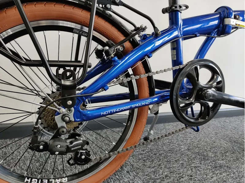 EX-Display Raleigh Stowaway 20 inch Folder Blue -2