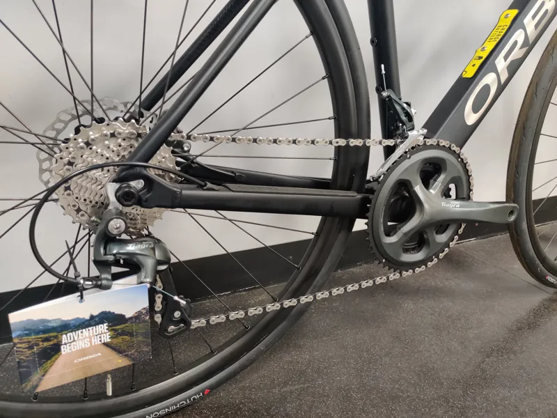 Ex-Display Orbea Gain D40 Electric Road Bike Small 2021 in Black-Titanium-1